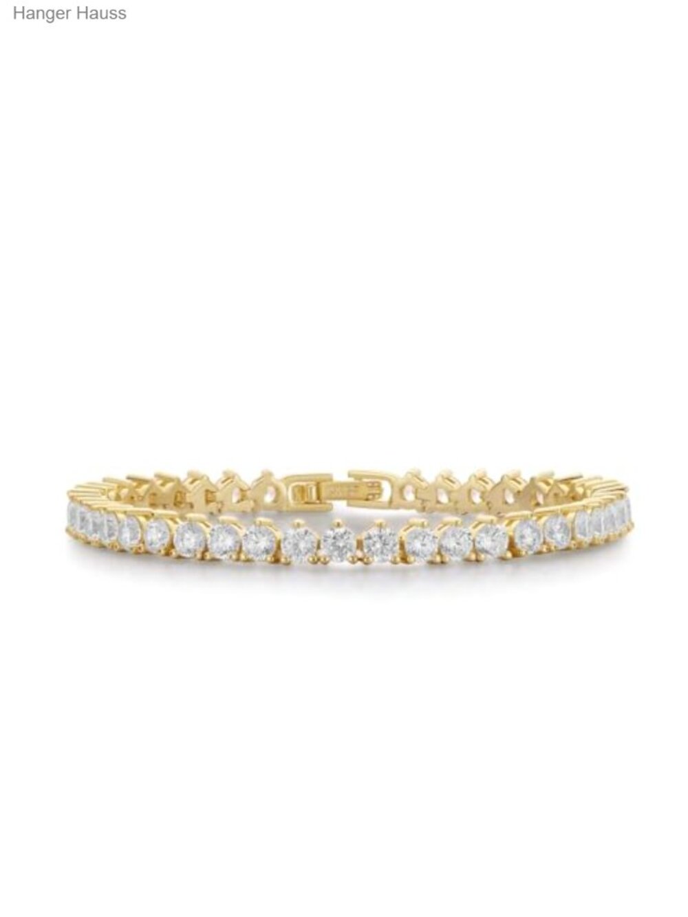 14K Gold Filled Tennis Bracelet 4mm CZ Dainty Jewelry Gift